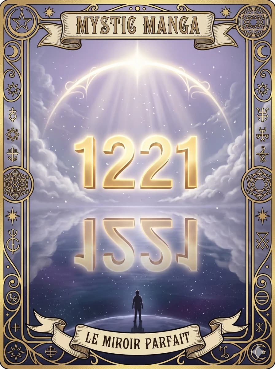 Mystical card of angel number 1221 — The Perfect Mirror