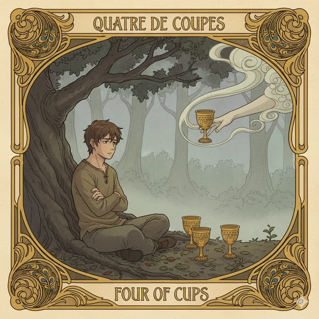 Four of Cups