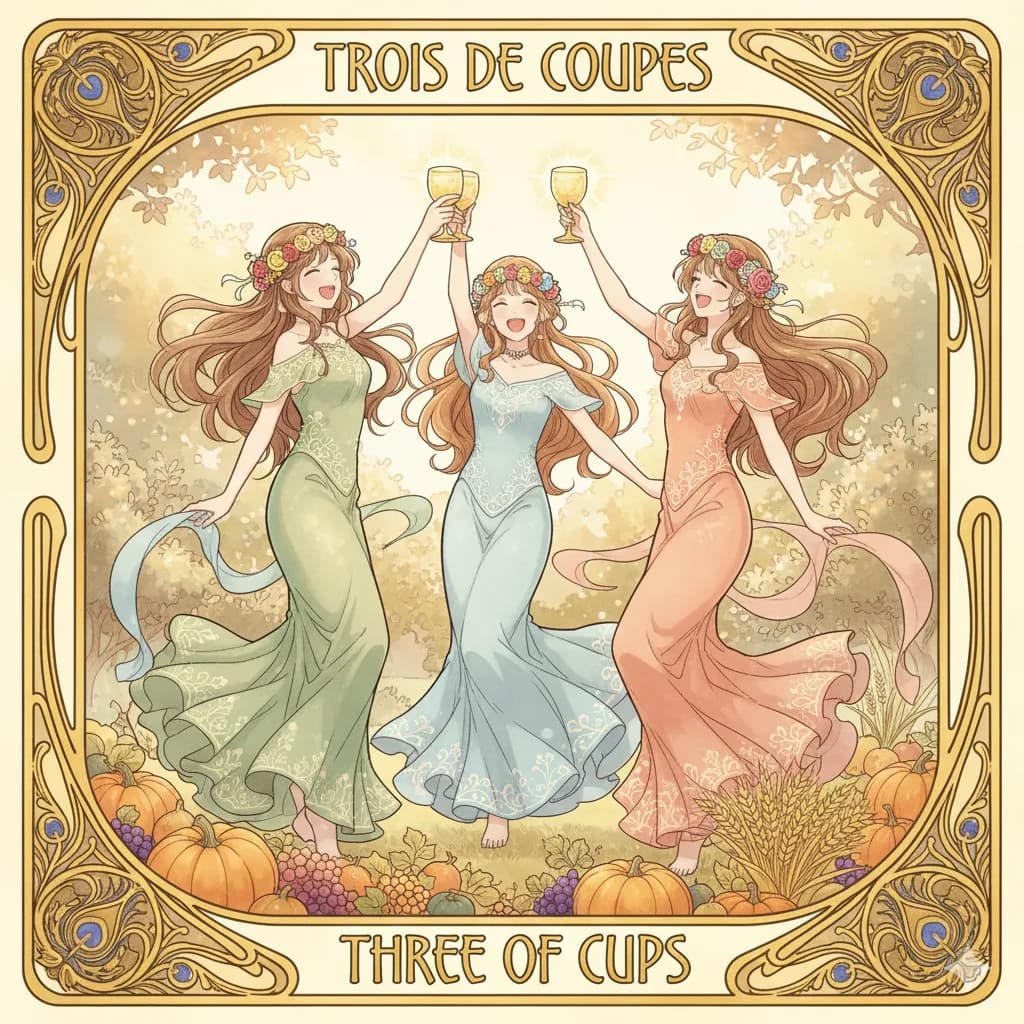 Three of Cups