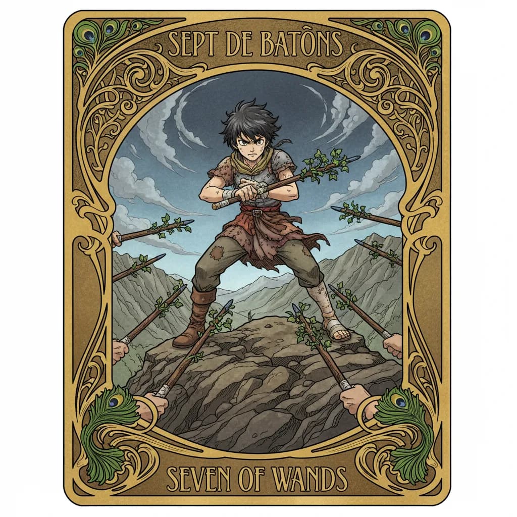 Seven of Wands