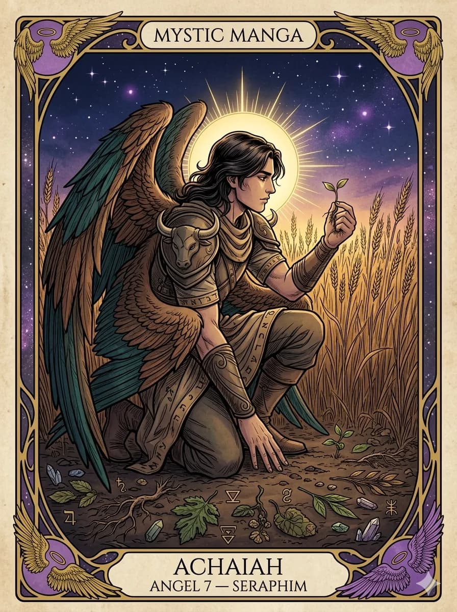 Angel Achaiah — mystic card