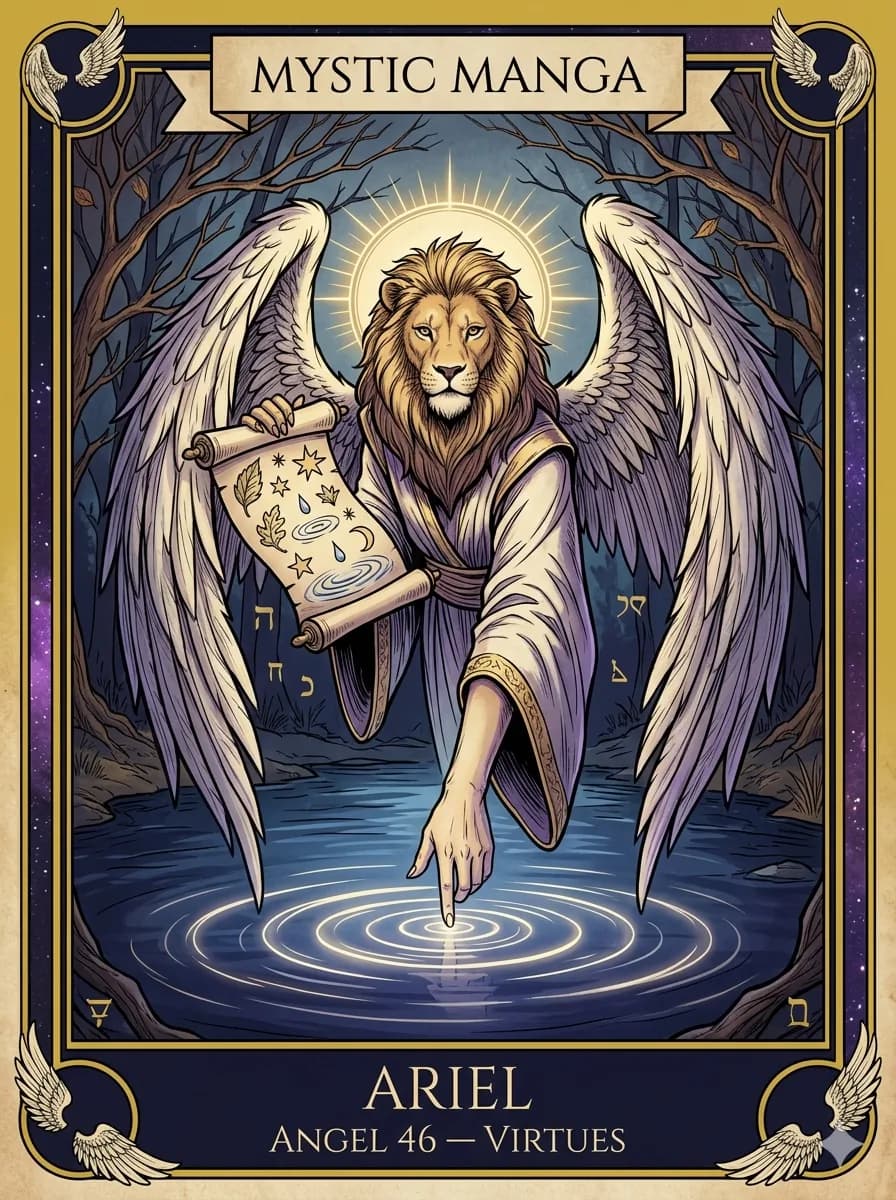 Angel Ariel — mystic card