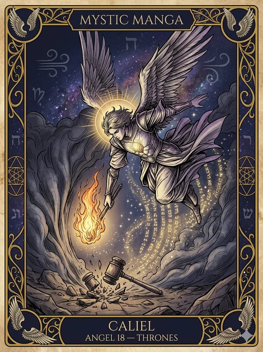 Angel Caliel — mystic card