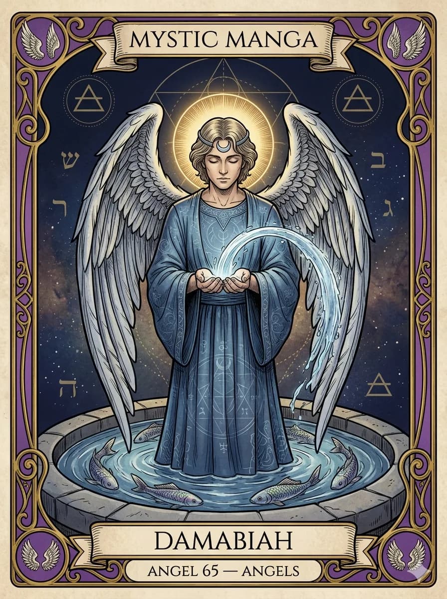 Angel Damabiah — mystic card