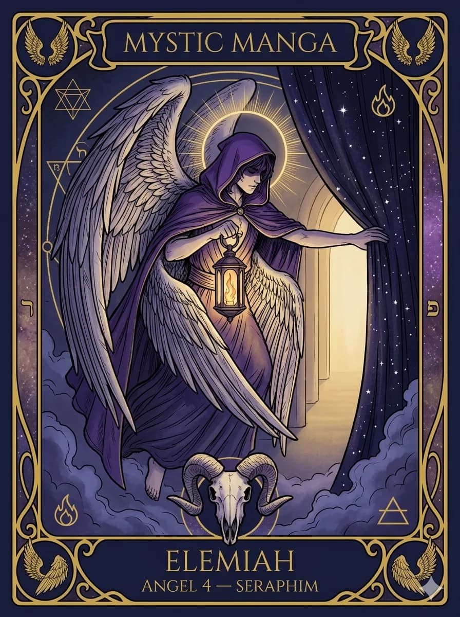 Angel Elemiah — mystic card