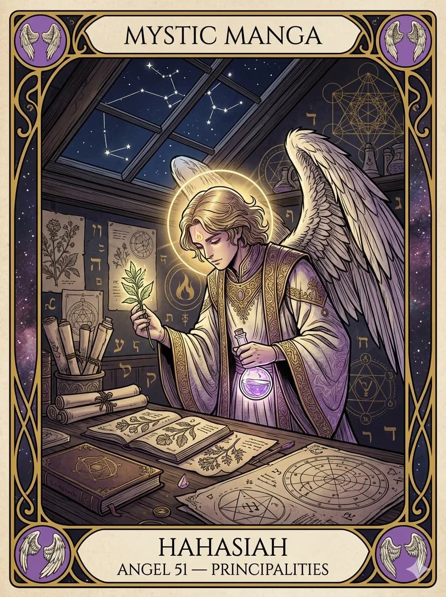 Angel Hahasiah — mystic card