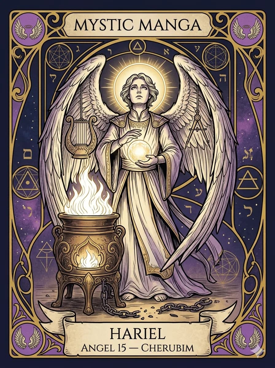 Angel Hariel — mystic card