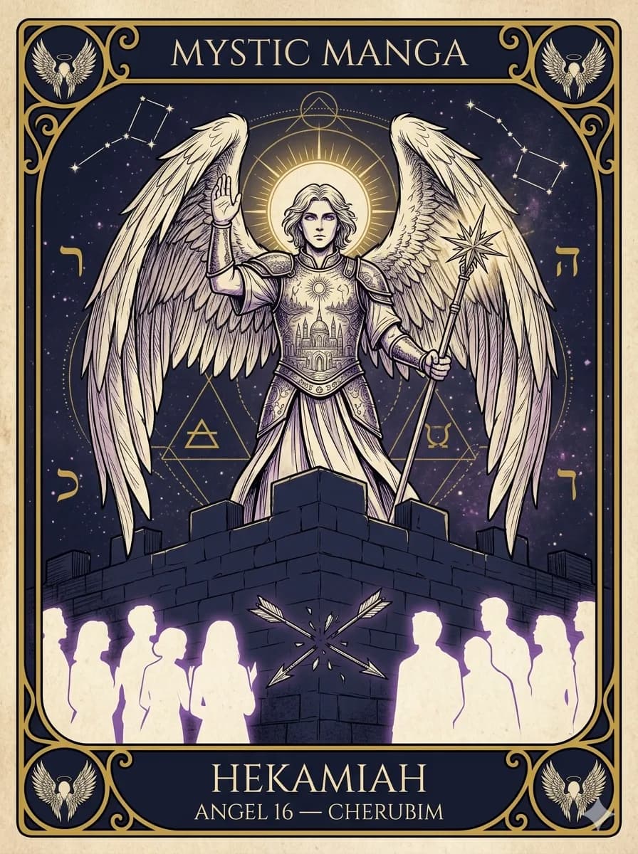 Angel Hekamiah — mystic card