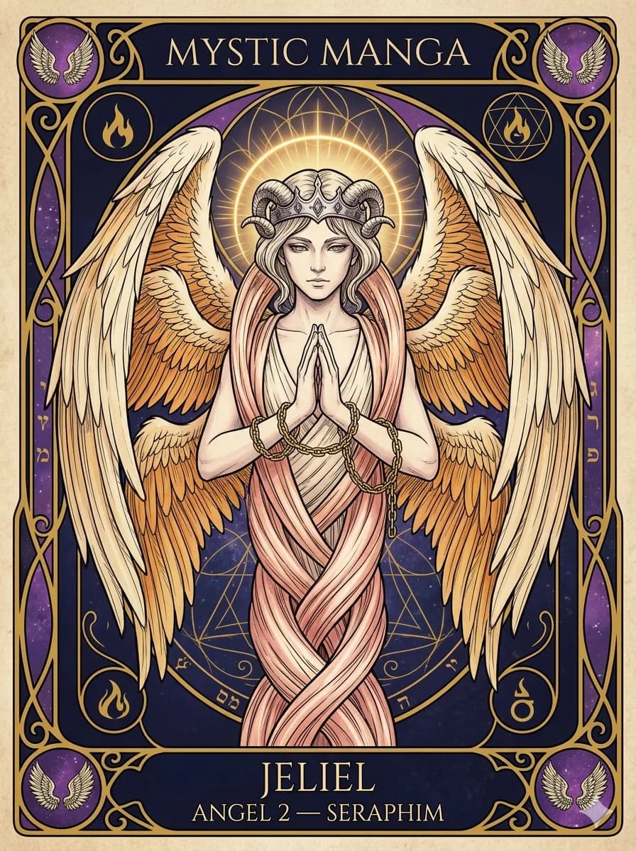 Angel Jeliel — mystic card