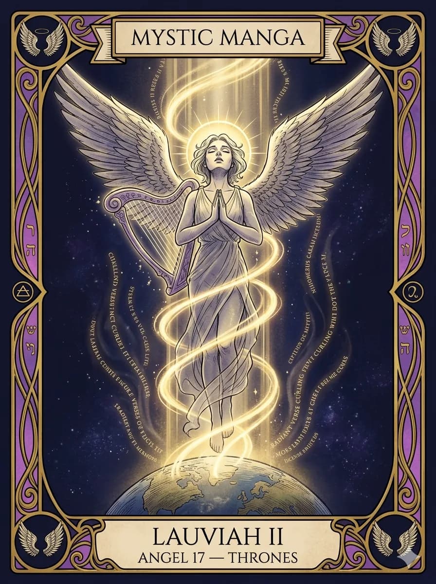 Angel Lauviah II — mystic card