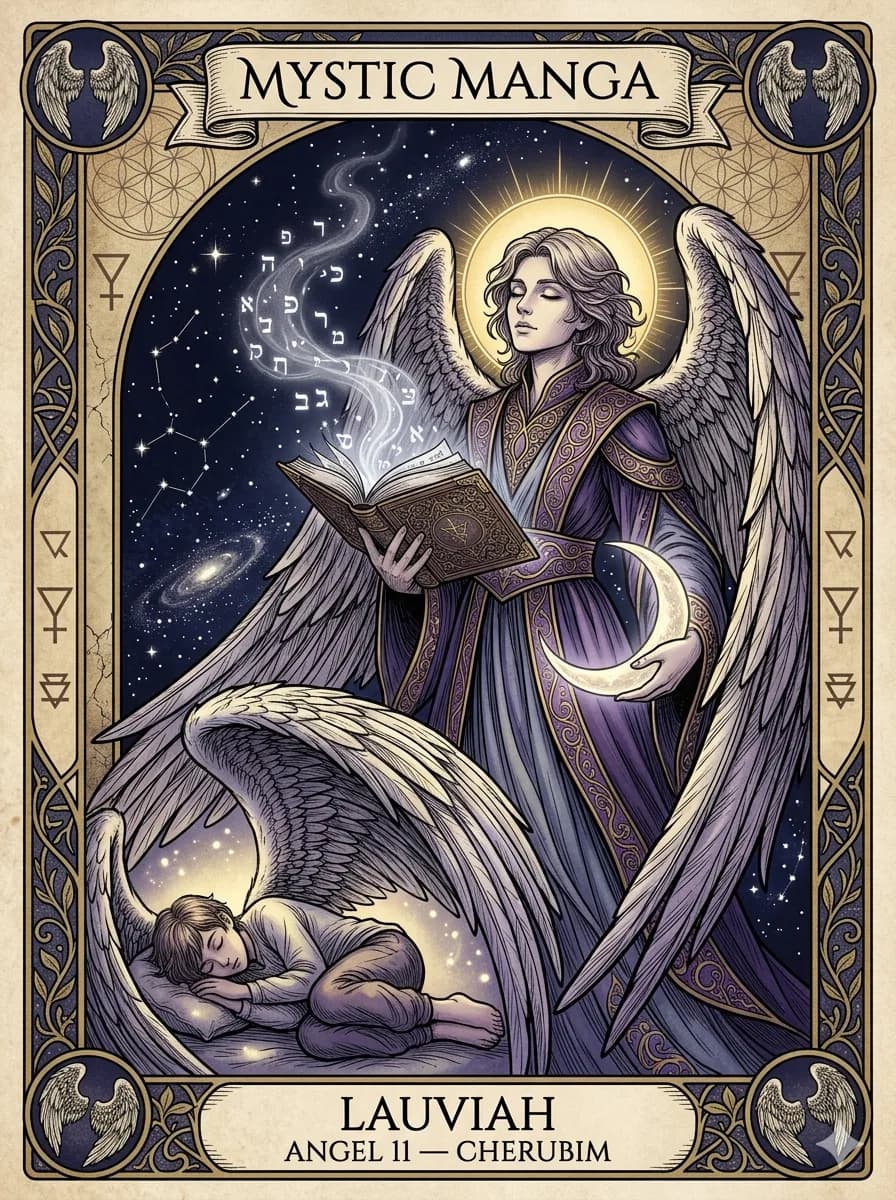 Angel Lauviah — mystic card