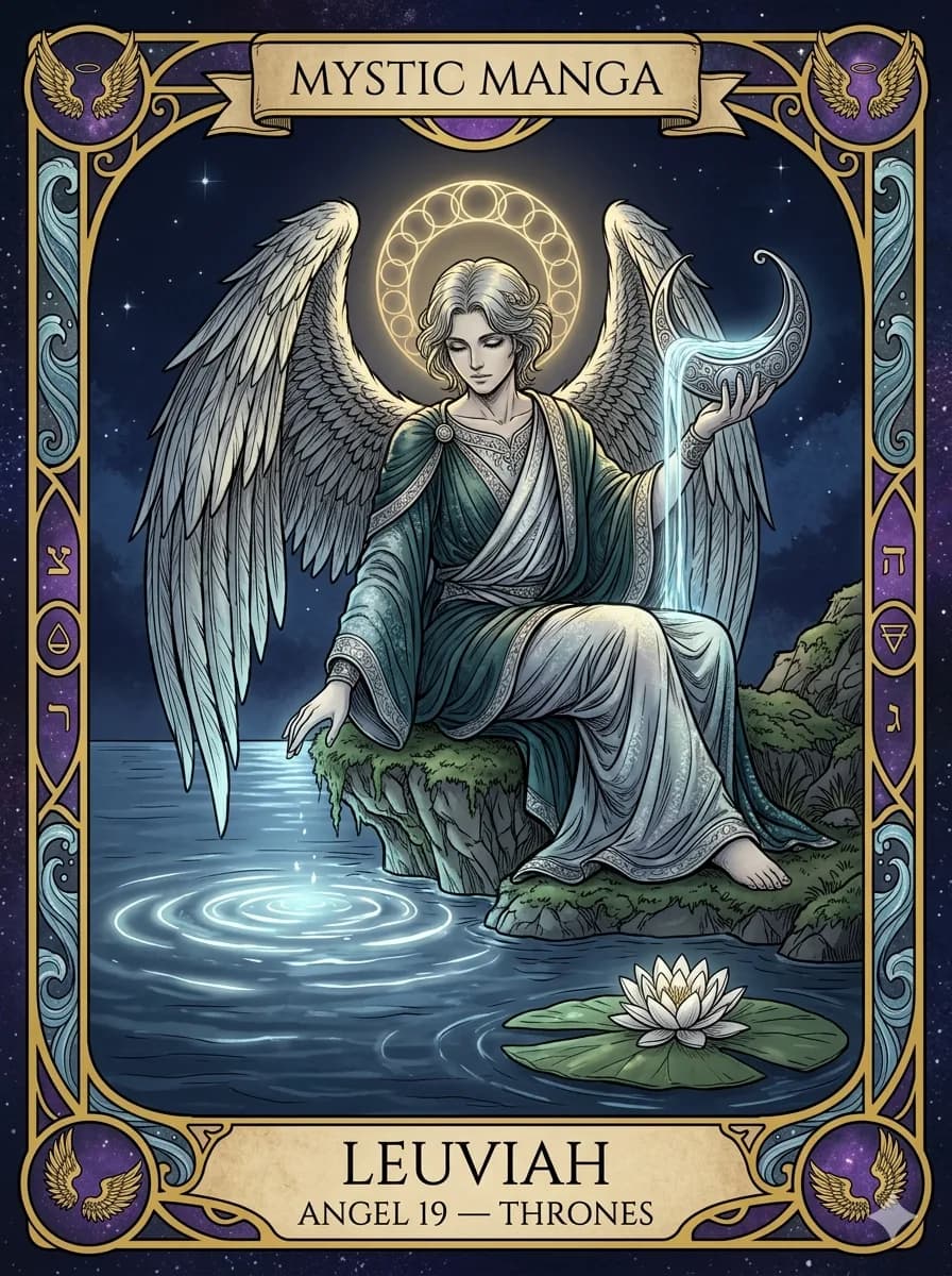 Angel Leuviah — mystic card