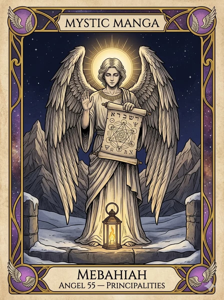 Angel Mebahiah — mystic card