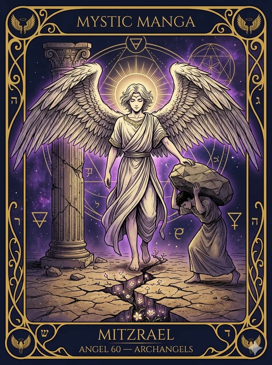 Angel Mitzrael — mystic card