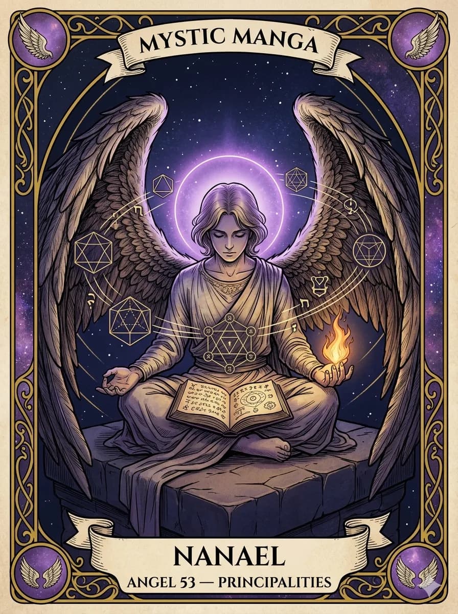 Angel Nanael — mystic card