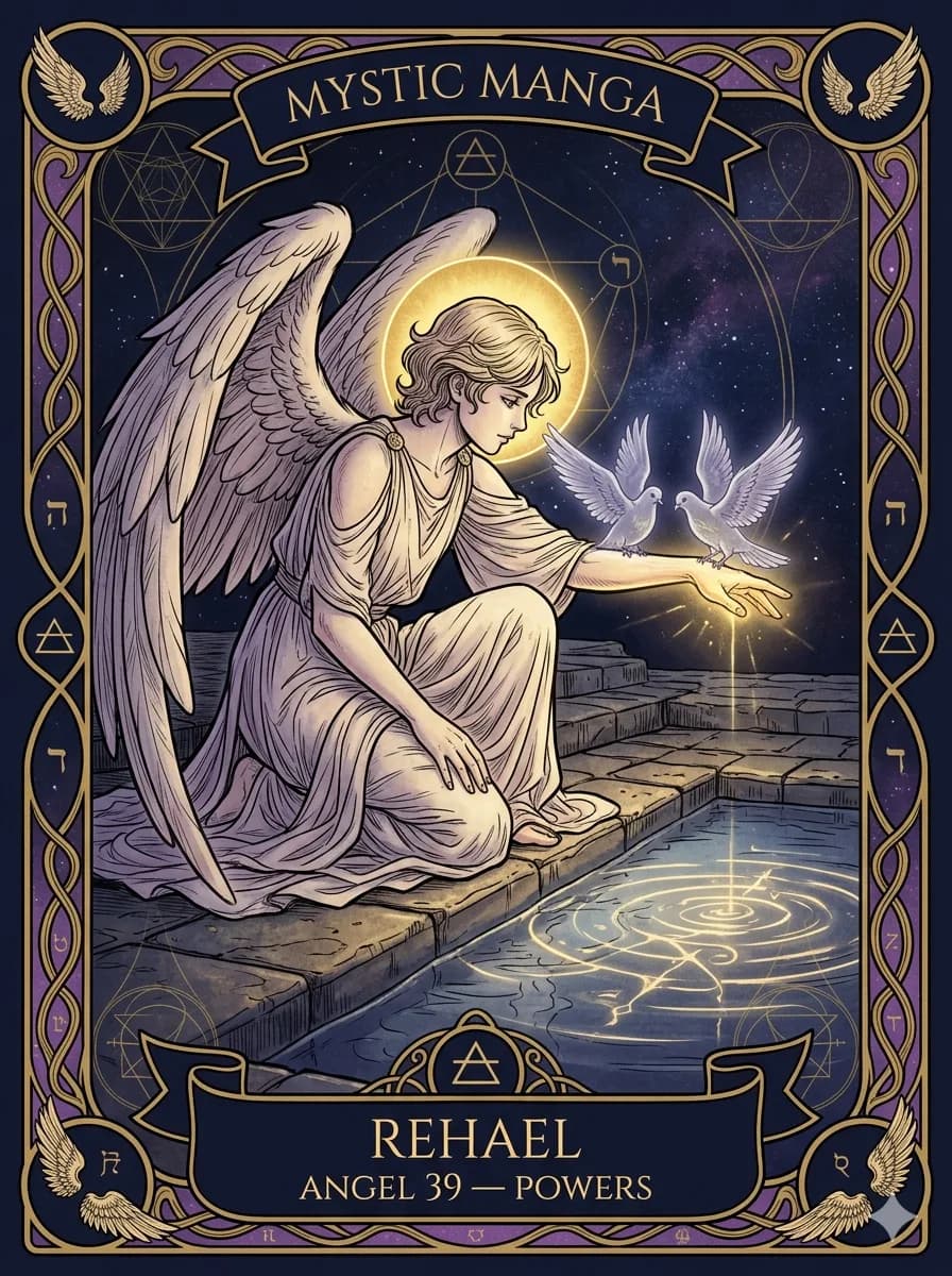 Angel Rehael — mystic card