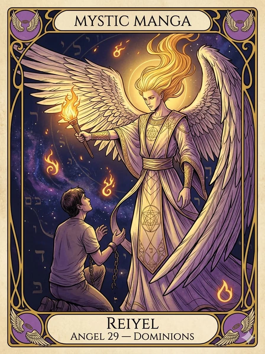 Angel Reiyel — mystic card