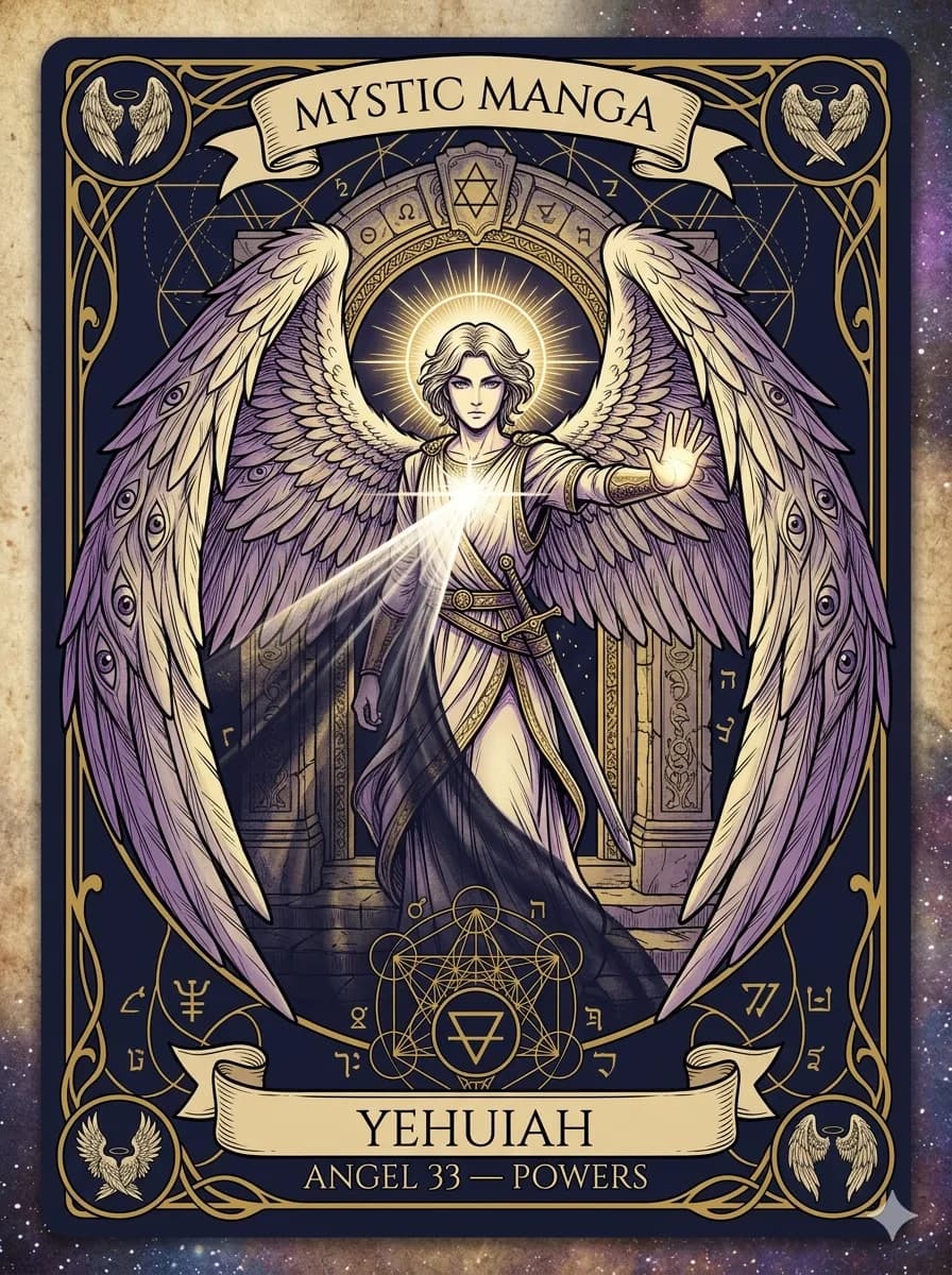 Angel Yehuiah — mystic card