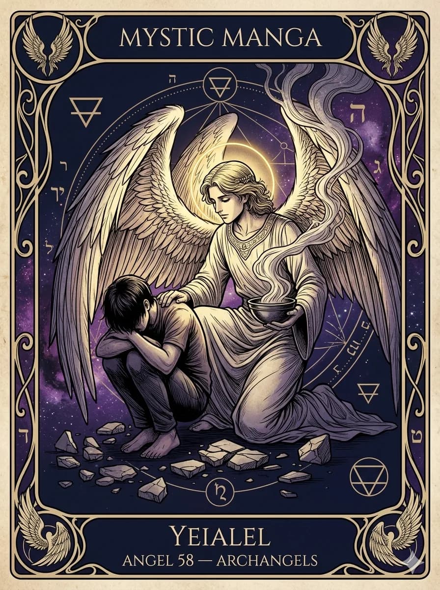 Angel Yeialel — mystic card