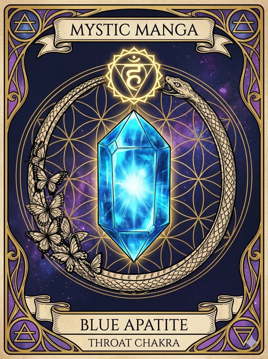 Blue Apatite — Mystic Manga
