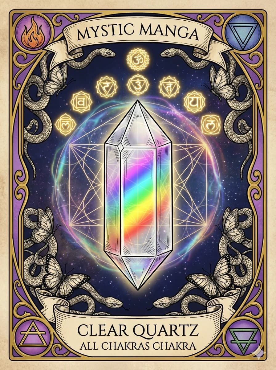 Clear Quartz — Mystic Manga