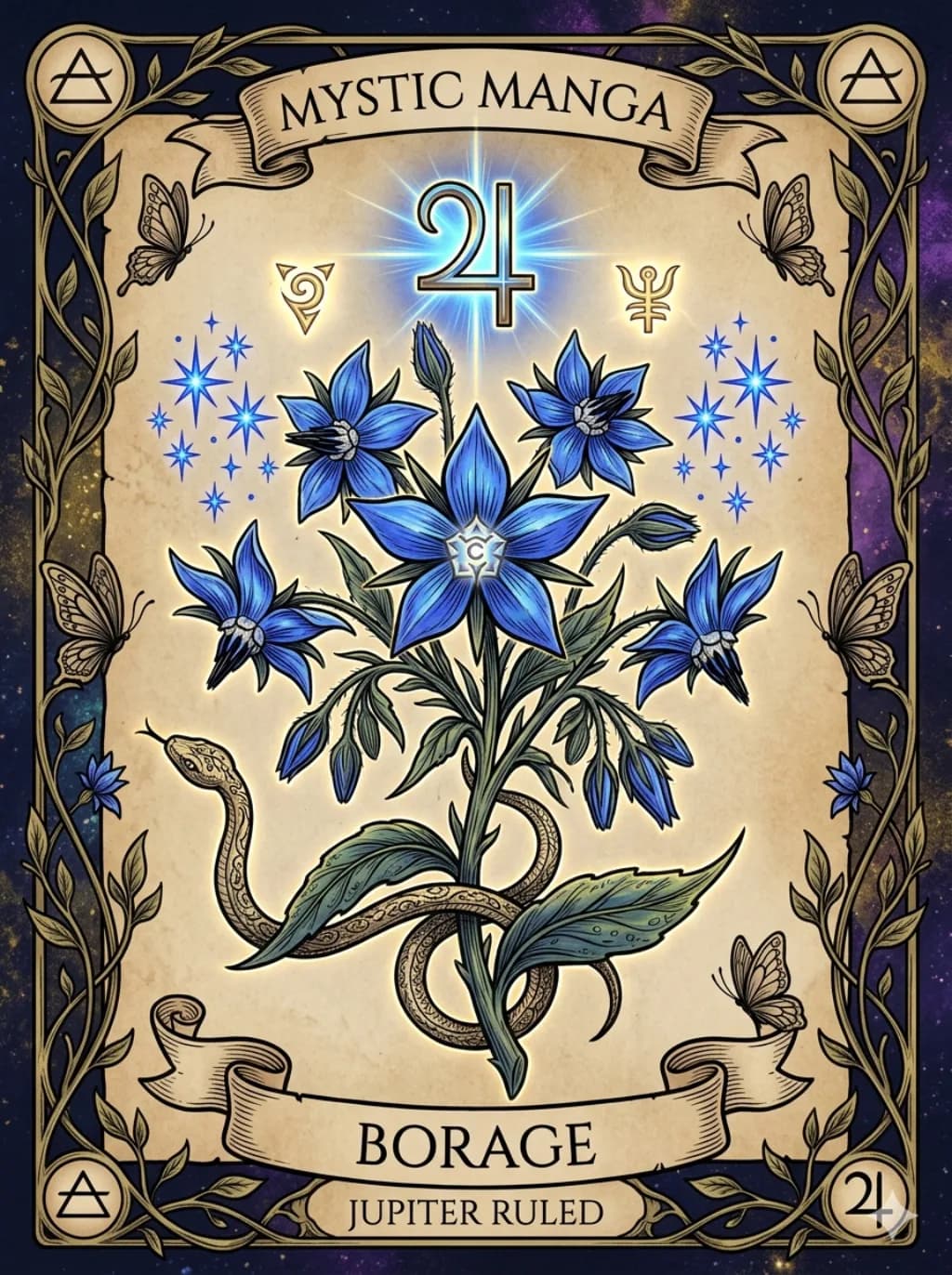 Borage — Mystic Manga