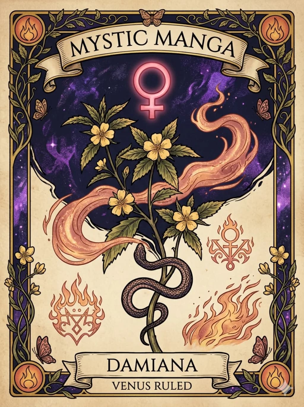 Damiana — Mystic Manga