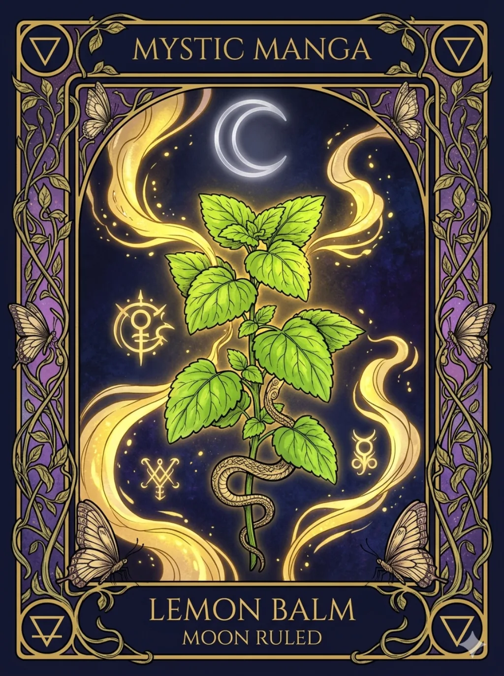 Lemon Balm — Mystic Manga