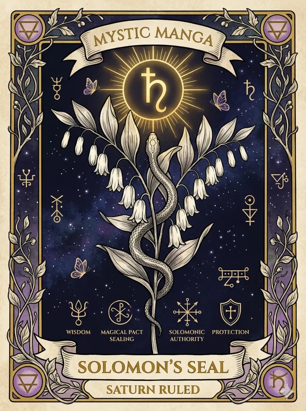 Solomon's Seal — Mystic Manga