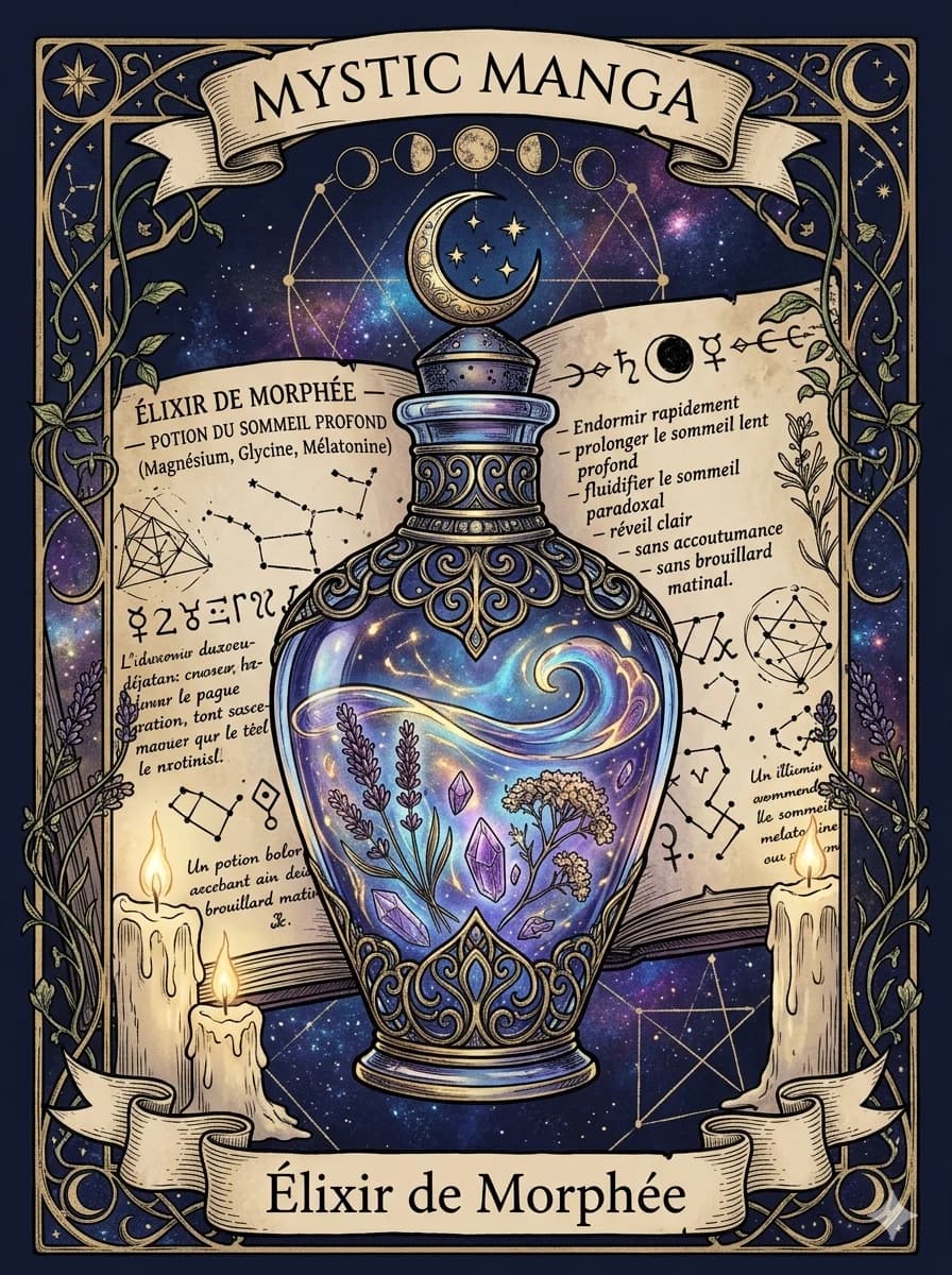 Morpheus Elixir — Potion of Deep Sleep (Magnesium, Glycine, Melatonin)