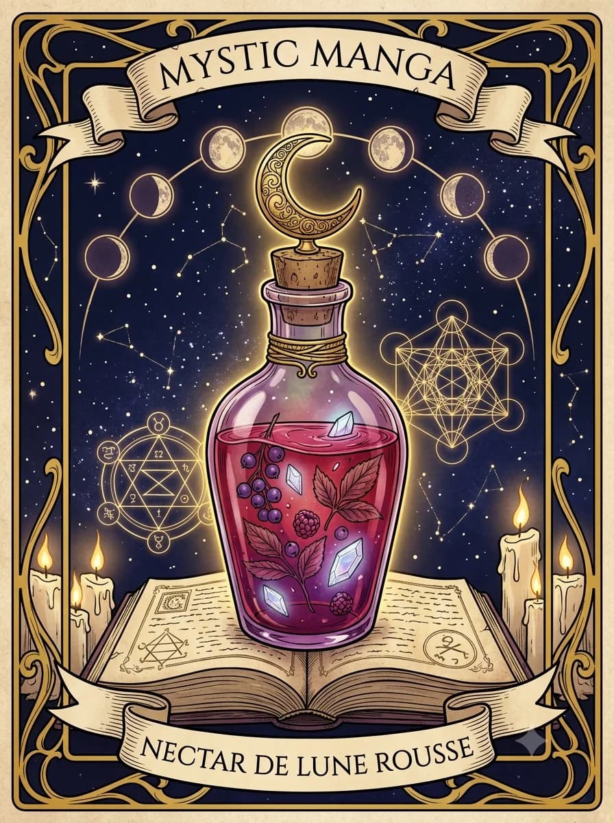 Red Moon Nectar — Feminine Cycle & PMS Balance Potion