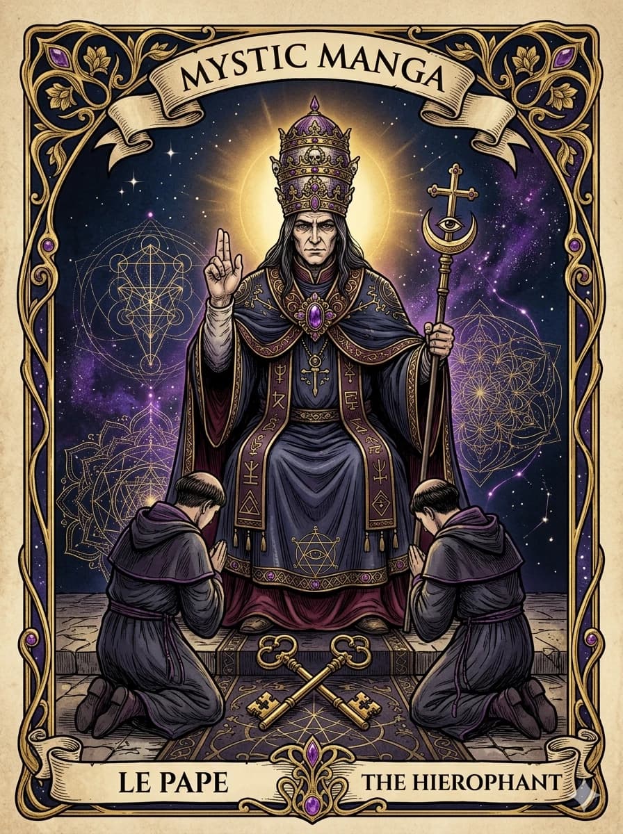 The Hierophant — Mystic Manga
