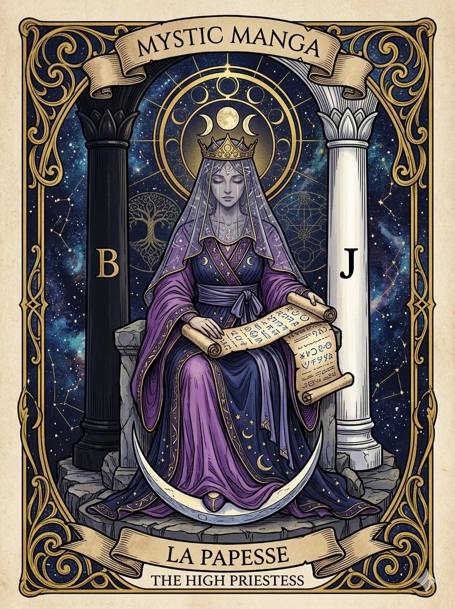 The High Priestess — Mystic Manga